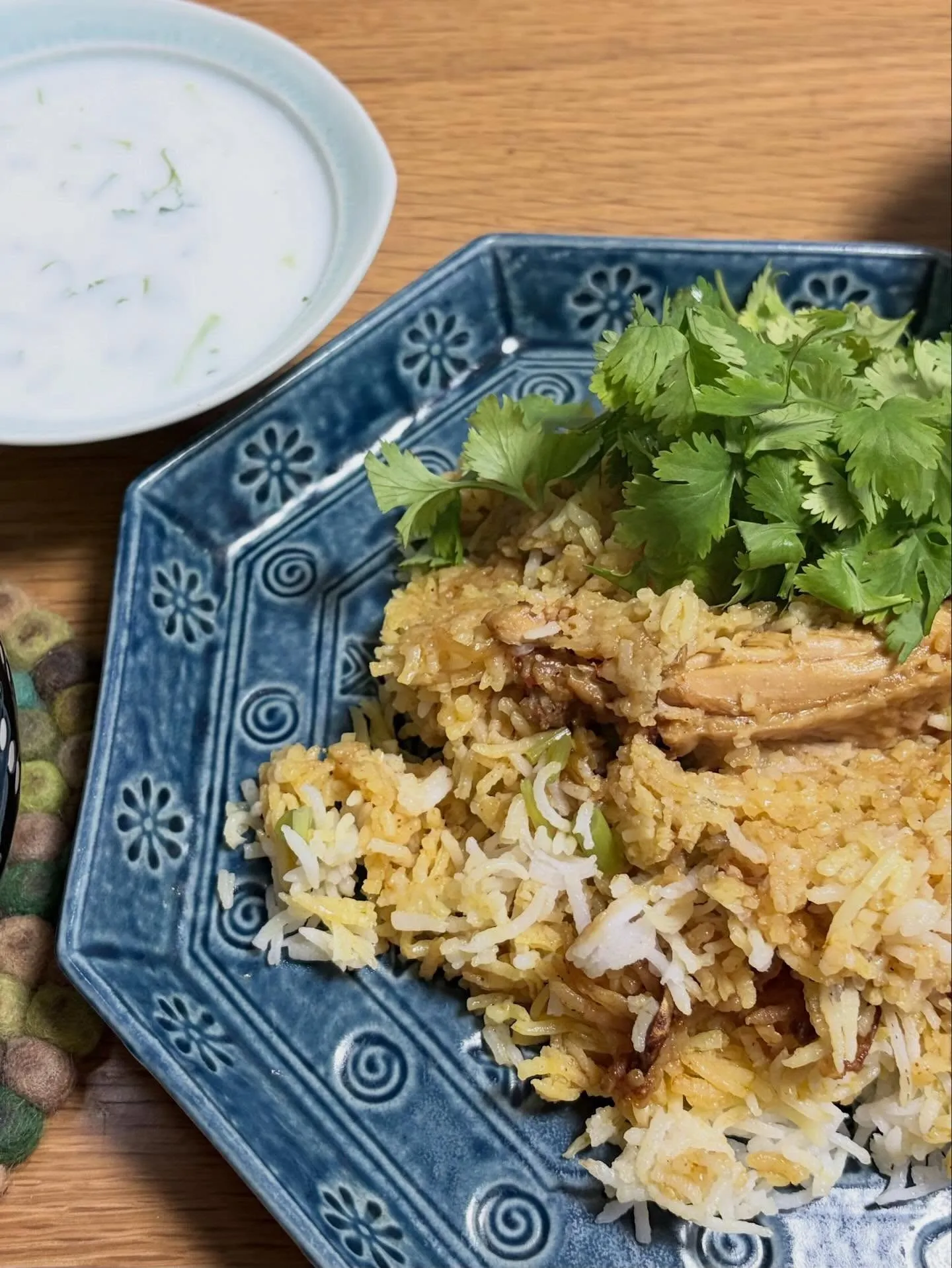 【チキンビリヤニ初挑戦！】