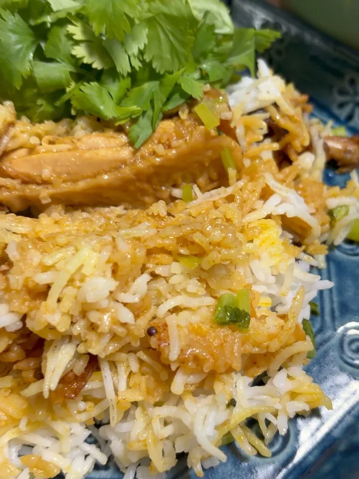 【チキンビリヤニ初挑戦！】